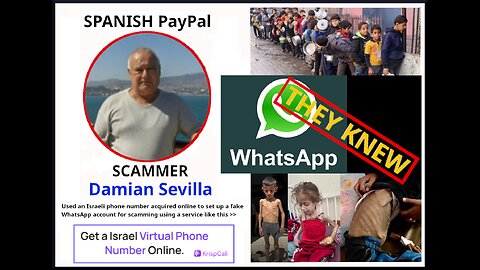 WHY ARE WhatsApp IGNORING REPORTS & PROTECTING THESE EVIL THIEVING FRAUDSTERS ??