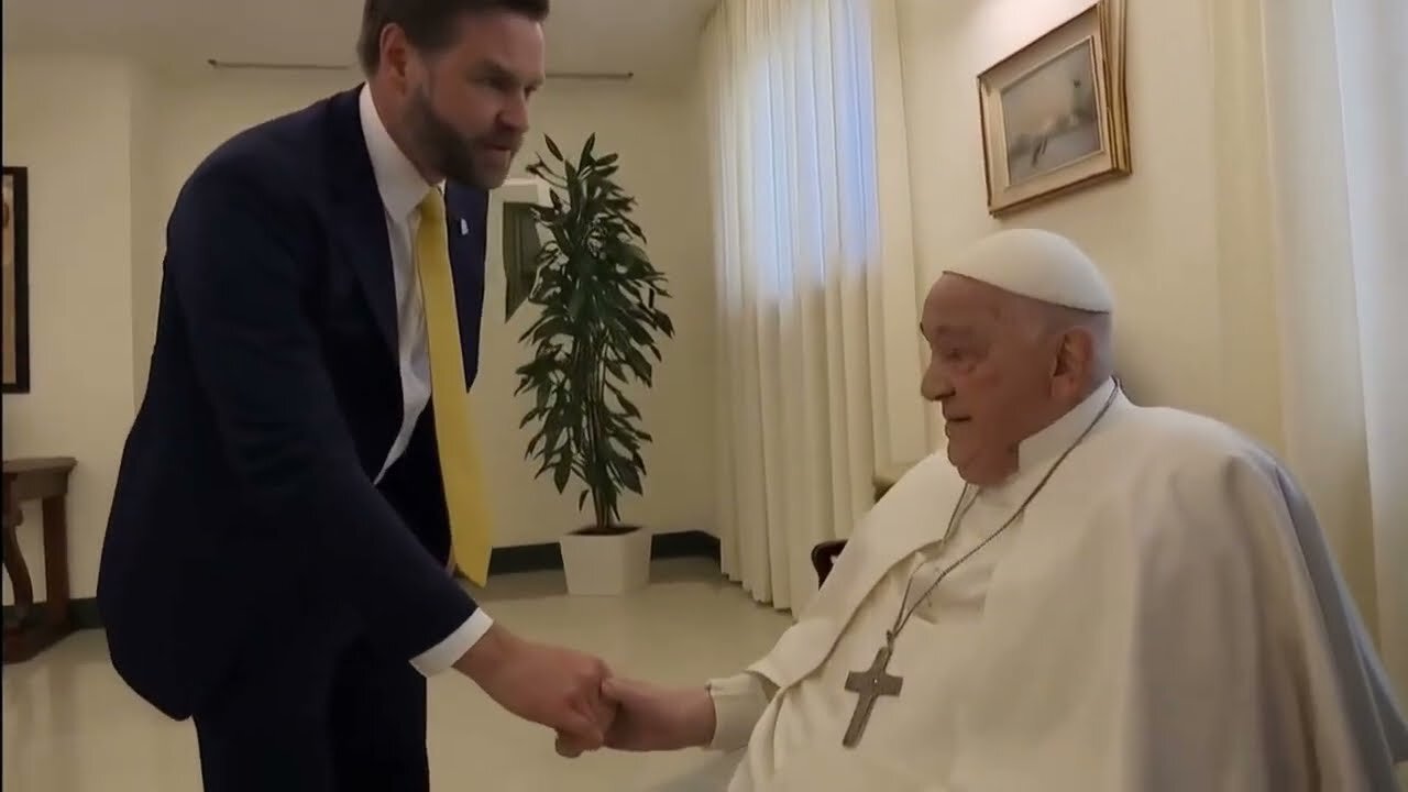 How Pope Francis spent his final hours #popefrancis #jdvance