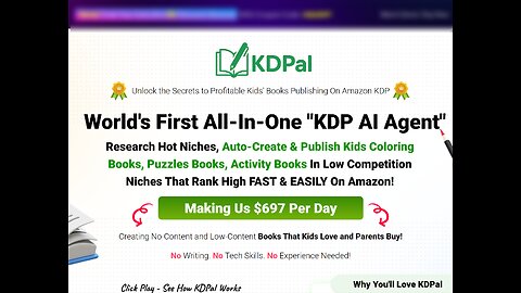 Introducing KDPal AI Agent: Your All-in-One "KDP AI Agent" for Creating Kids Activity Books