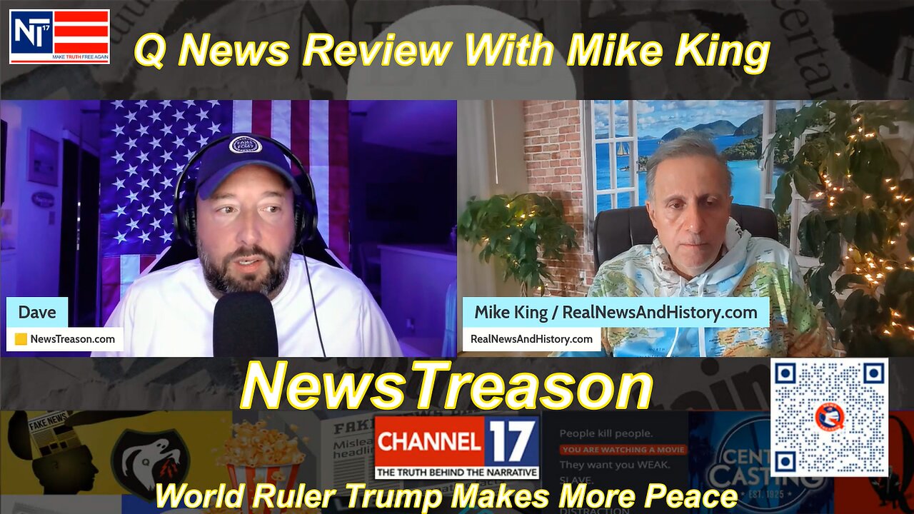 Q News Review with Mike King: World Ruler Trump Makes More Peace | Q Has Killed Hollywood