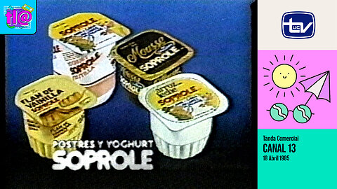 Tanda Comercial Canal 13 (18 de Abril 1985)