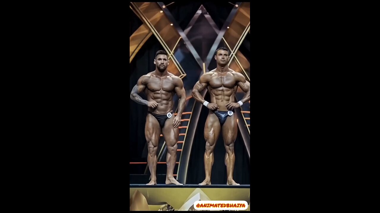 Messi Vs Ronaldo in Bodybuilding 😱🤯