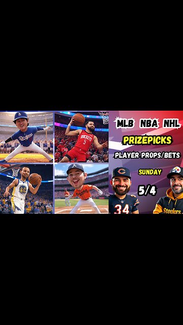 🚨 9 BEST MLB Picks Today Sunday 5/4/25 | ⚾️ MLB Props | 🏀 NBA PROPS | 🏒 NHL