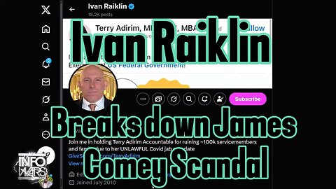 Ivan Raiklin - James Comey - 8647 - controversy - First Time Hosting.