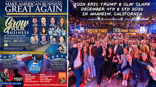 Eric Trump | Join Eric Trump At Clay Clark's ThrivetimeShow.com