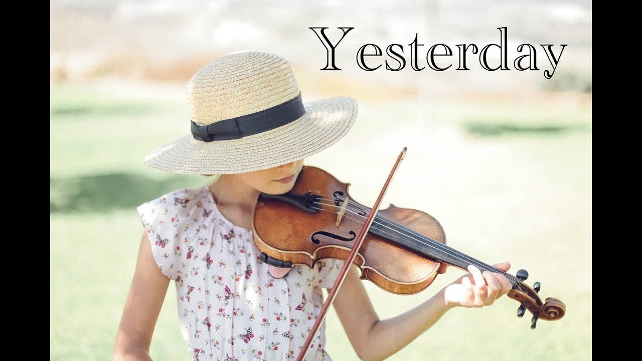 Yesterday - Karolina Protsenko - Beatles - Violin Cover