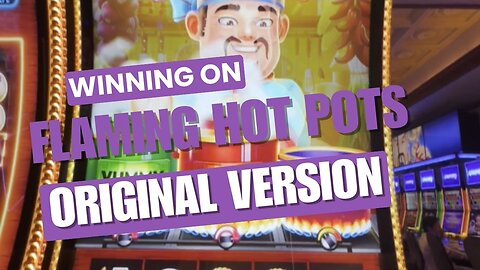 Accidental Bonus on Flaming Hot Pots 👨‍🍳🎰🥠🎰🥟