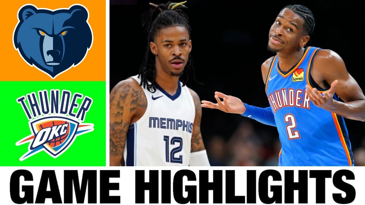 Grizzlies vs Thunder | Full Game Highlights | 2025 NBA Summer League – Elite Rookies Collide!