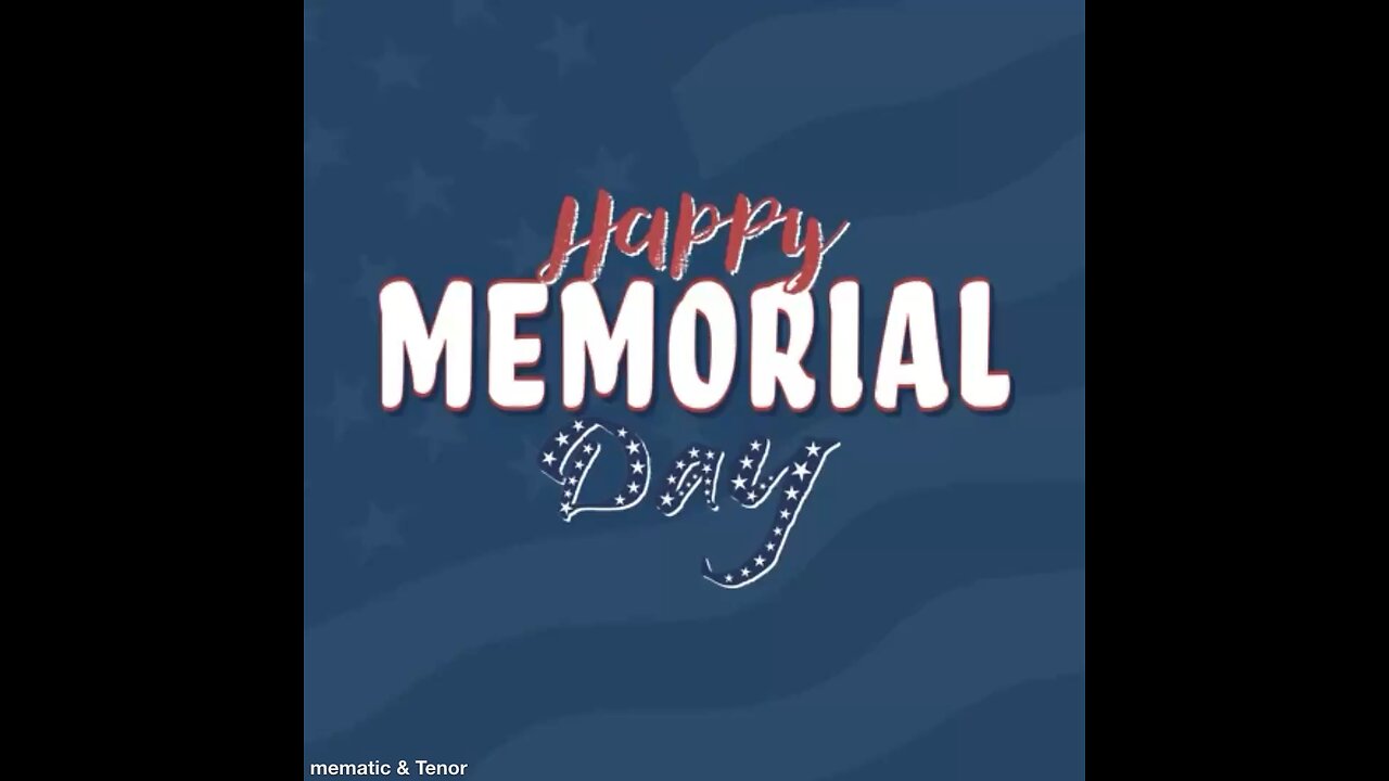 Happy Memorial Day