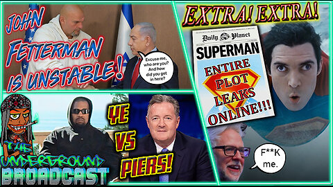 The Underground Broadcast #42 - Fetterman Unstable, YEEZY!, Superman Leaks & More Drunk Nerd News!