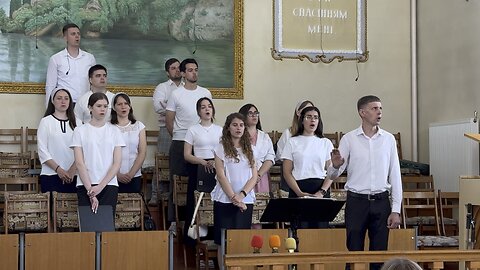Взойдём на Голгофу, мой брат! Общее пение.