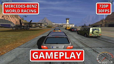 Mercedes-Benz World Racing: Gameplay - (PC HD) [720p30FPS]
