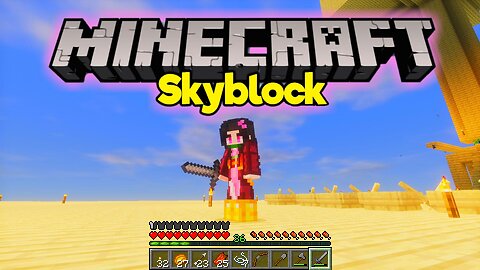 Turns Out Zombie Piglins CAN'T Drop Swords With Mending Enchantment in MINECRAFT SKYBLOCK Ep 26