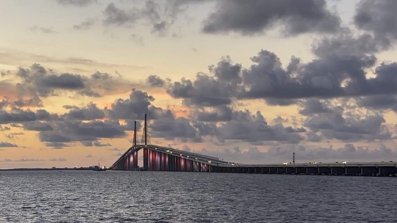The Sunshine Skyway bridge September 6 2025