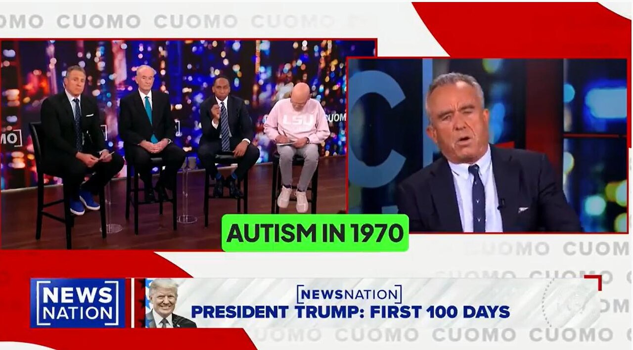 “We’ve had 4 measles deaths... in 20 years - 100,000 autism cases a year." - RFK JR (4/30/25)