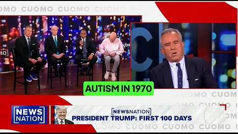 “We’ve had 4 measles deaths... in 20 years - 100,000 autism cases a year." - RFK JR (4/30/25)