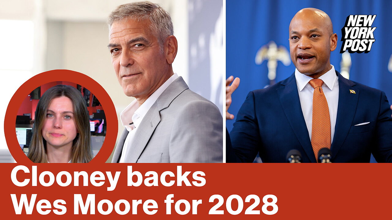 Clooney backs Wes Moore for 2028 | Reporter Replay