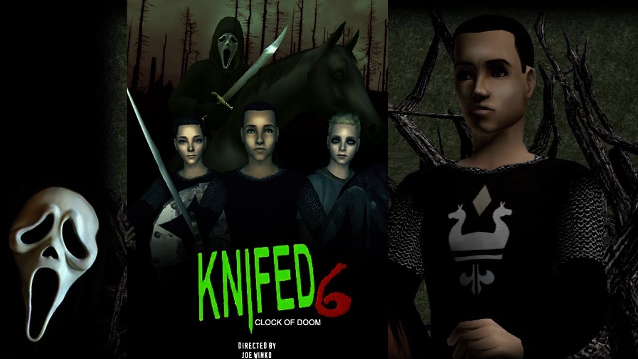 Knifed 6 Clock of Doom Sims 2 Horror Movie (2013) Joe Winko