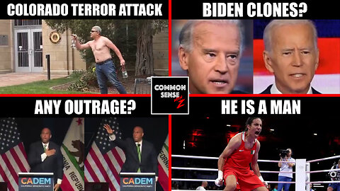 Colorado Terror Attack | Trump Posts Biden Conspiracy | Bias Media Outrage | Algerian Boxer Is A Man