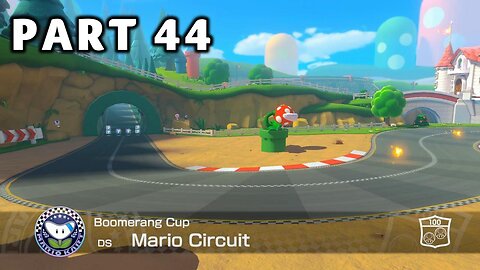Mario Kart 8 Deluxe Grand Prix Mode - Part 44 - Boomerang Cup 100cc | Switch | No Commentary