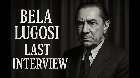 Bela Lugosi’s Final Interview – A Hollywood Legend Says Goodbye