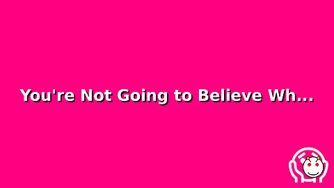 You're Not Going to Believe What’s the most embarrassing strangest coincidence you've experienced...