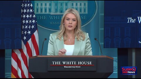 Press Secretary Karoline Leavitt Briefs Members of the Media