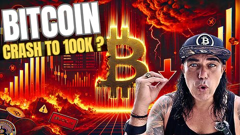 BITCOIN CRASHING TO 100k? THE NEXT STEP MORE IS IMPORTANT!!