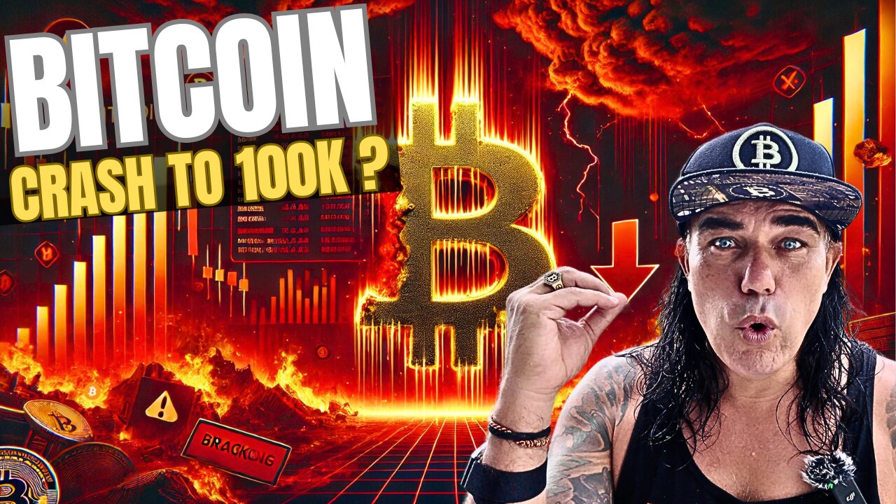 BITCOIN CRASHING TO 100k? THE NEXT STEP MORE IS IMPORTANT!!