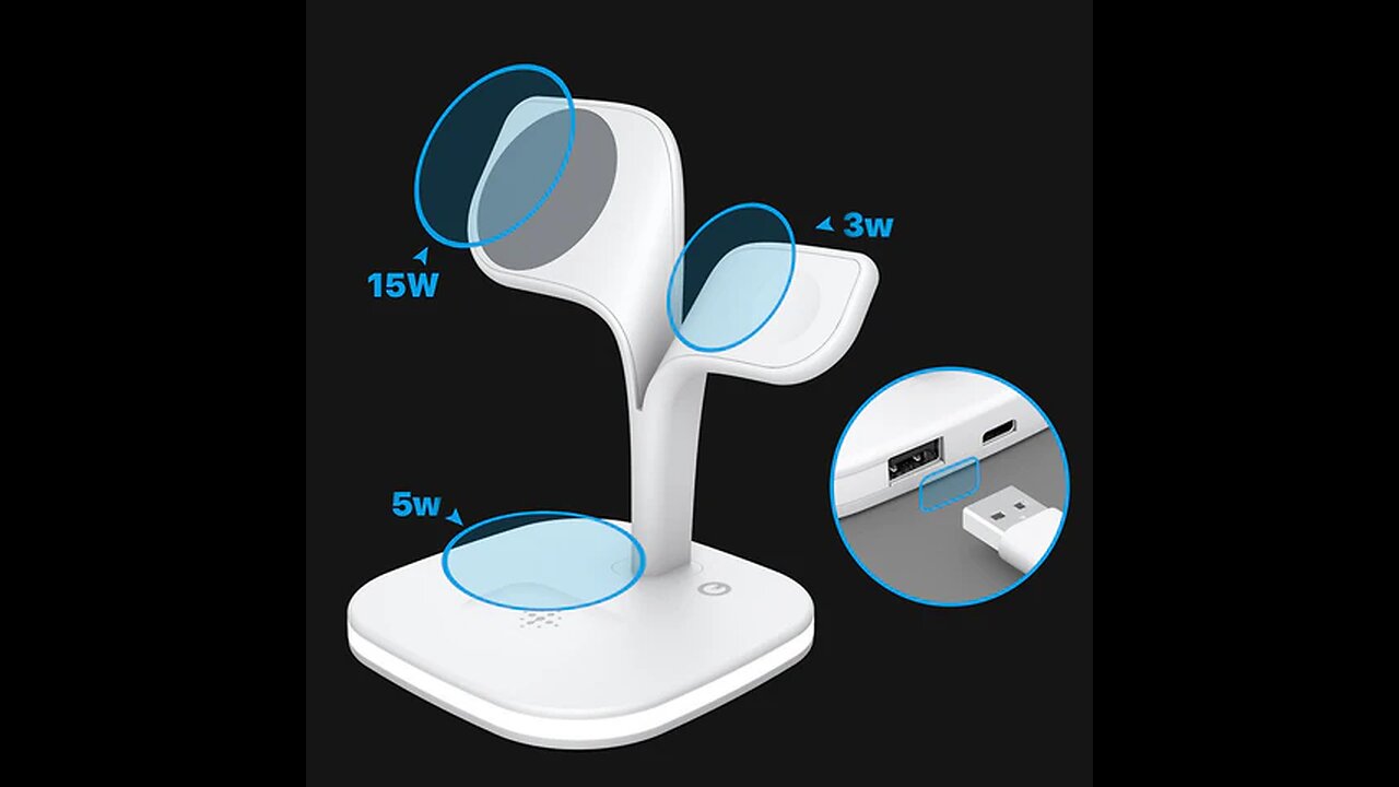 5 in 1 Magnetic Wireless Charger