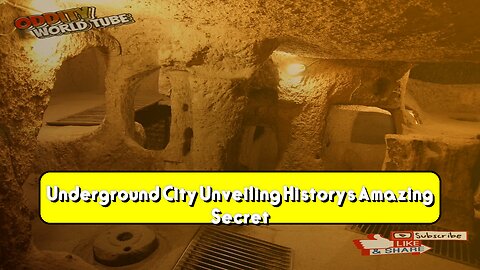 Underground City: Unveiling History's Amazing Secret #UndergroundCities #AncientHistory...