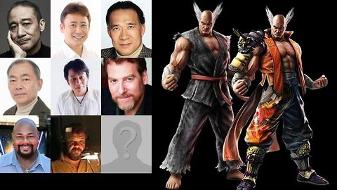 Video Game Voice Comparison- Heihachi Mishima (Tekken)