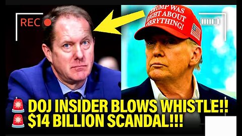 Fired DOJ Official BLOWS WHISTLE on Trump CORRUPTION SCHEME