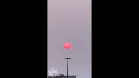 Mysterious red orb in the sky sparks confusion and speculation, with residents sharing videos