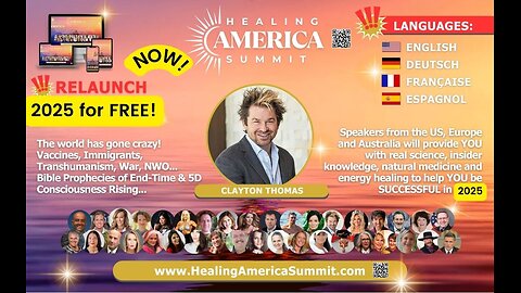 KARMA & Toxic metal, Negative Energy & BE FREE! Clayton Thomas & HealingAmericaSummit 2025