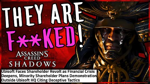 Assassin's Creed Shadows BOYCOTT! Shareholders REVOLT Against Ubisoft