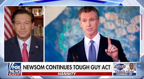 Gov DeSantis: Newsom Is #1 ... In Public Defecation