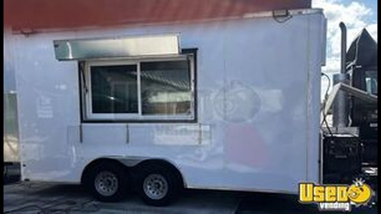 2023 Quality Cargo Kitchen Food Concession Trailer with Pro-Fire System for Sale in Florida!