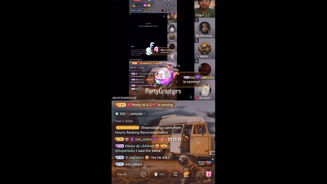 We share stories daily