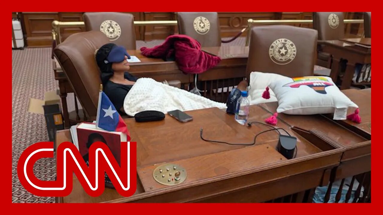 Texas Dem spends night on House floor after refusing 'permission slip'