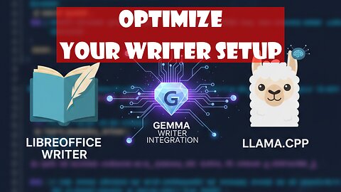 Mastering LibreOffice Writer with AI! Optimize Gemma LLM on AMD GPU for Best Output
