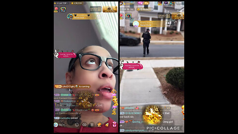 COPS ARE CALLED TO CEE CEE HOUSE AFTER LIONEL SHOWS UP AFTER GETTING OUT OF JAIL! BIGO LIVE