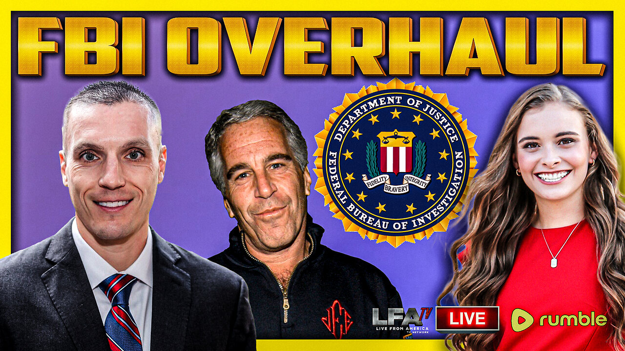 FBI OVERHAUL | LIVE WITH HANNAH FAULKNER 3.26.25 3PM