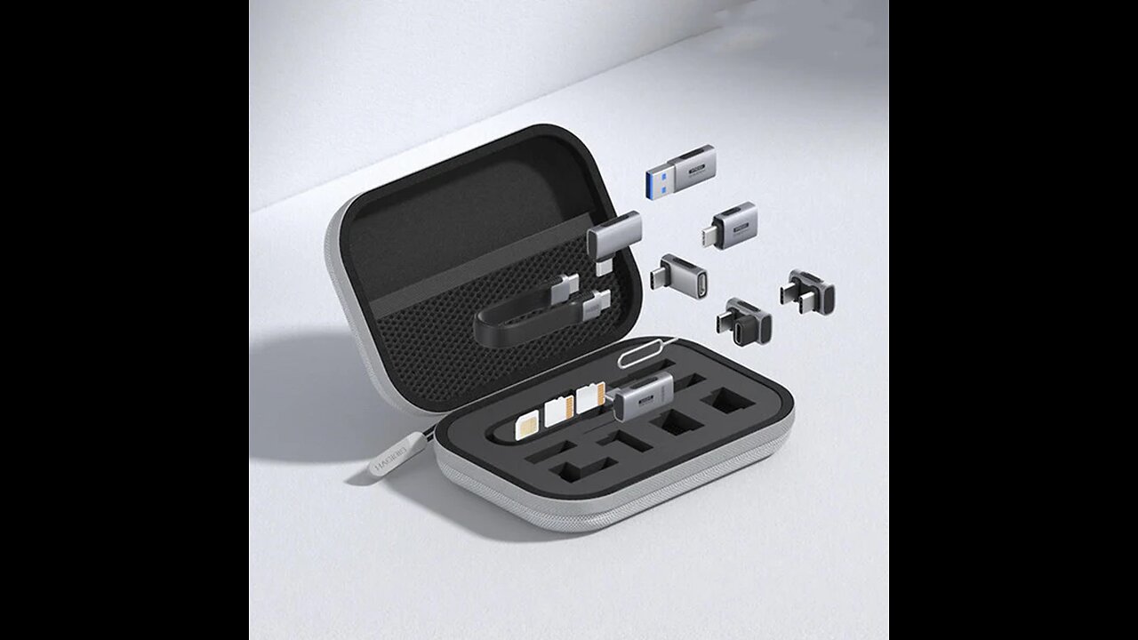 Multi-Functional Data Cable Adapter and Charging Set