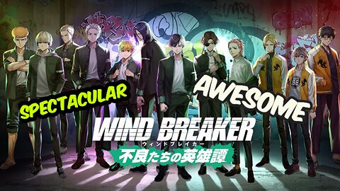 Wind Breaker Anime | Review | First Rumble live 💪🏾