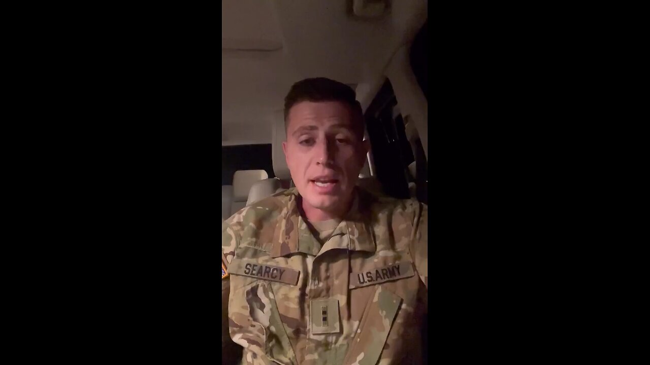 A U.S. Army soldier is calling on people to overthrow the Trump administration.