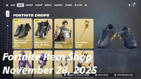 Fortnite Item Shop|November 28, 2025(*New* Kicks)