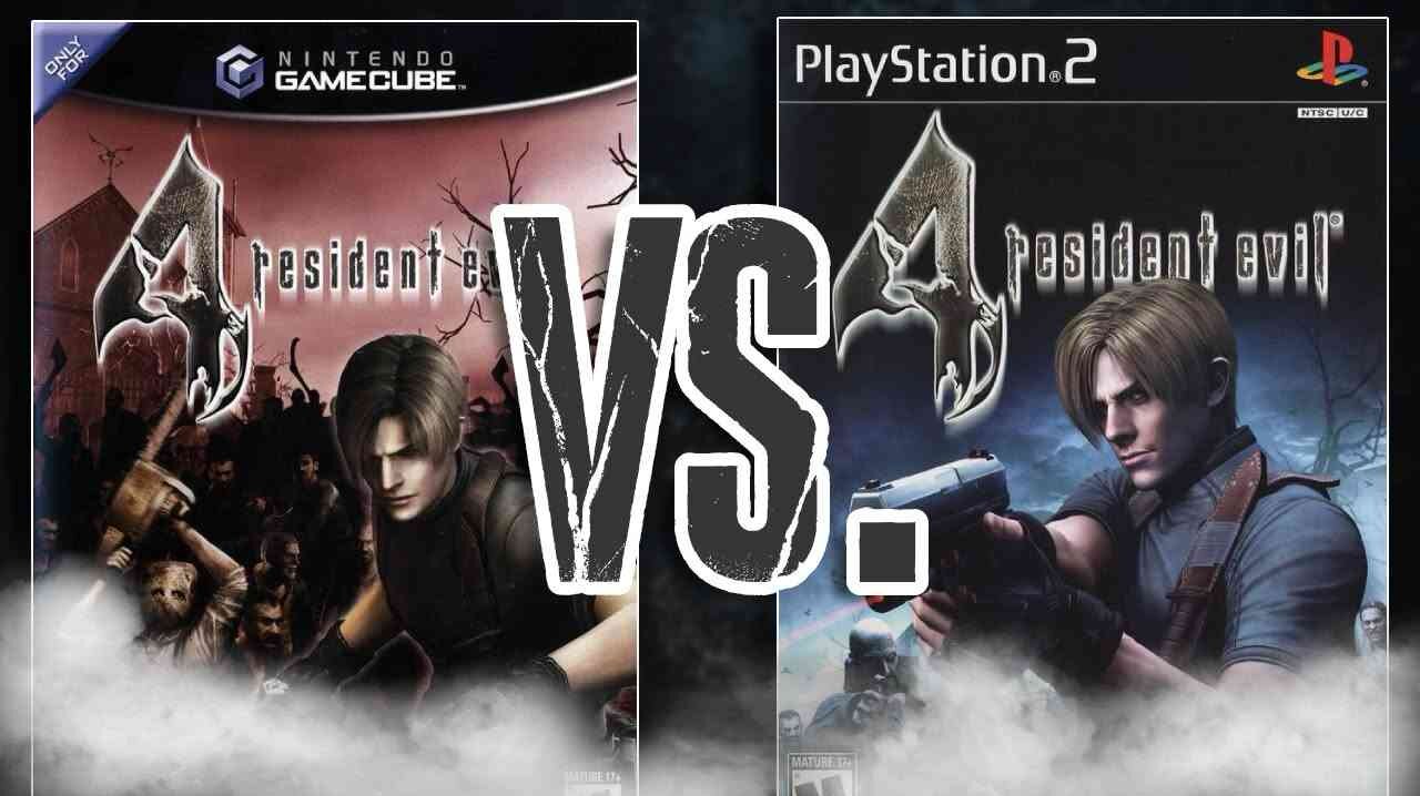 Resident Evil 4 Console Race. GC Vs PS2 with @WorldofGaming