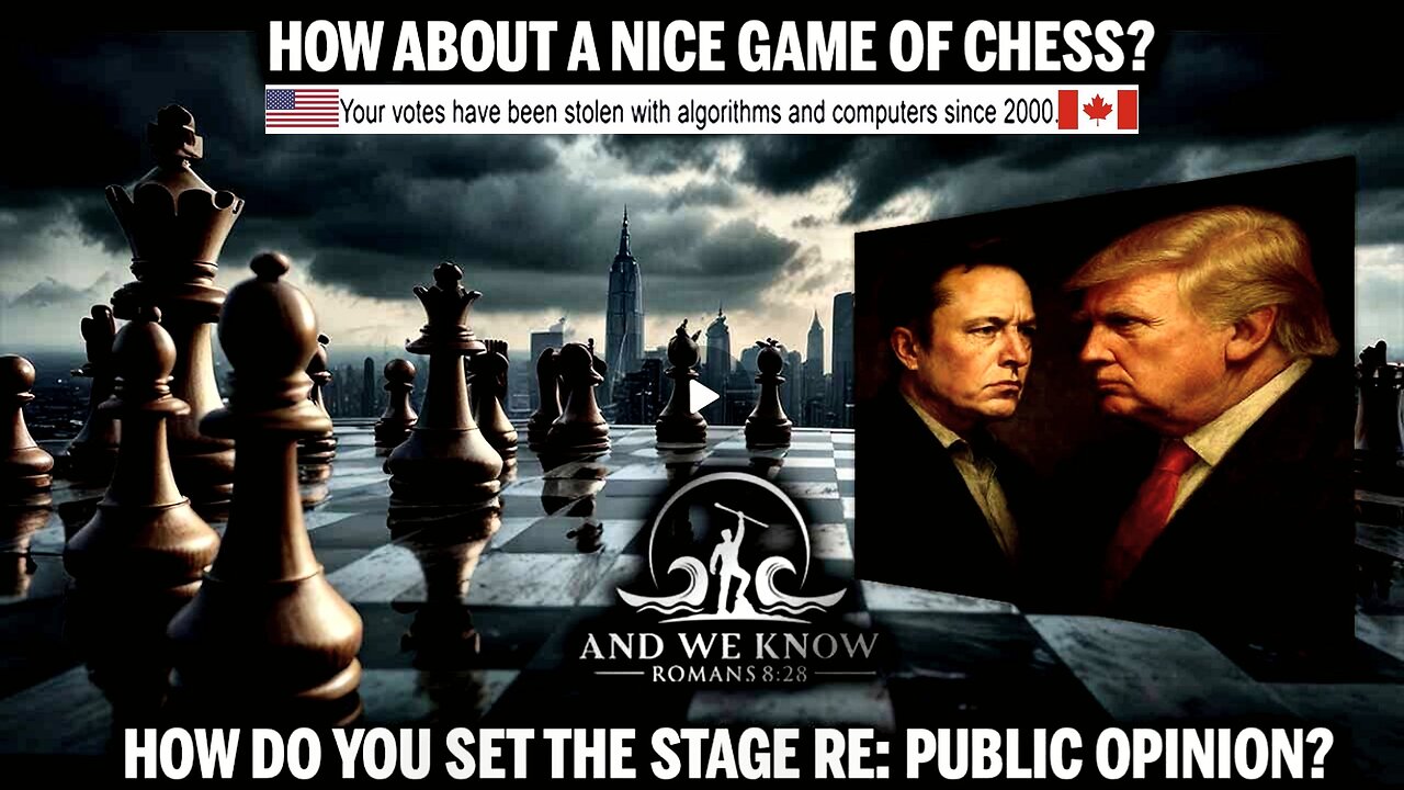 6.6.25: BOOMS happened, Chess game PUBLIC, All assets deployed, Public Opinion [optics], KAYFABE