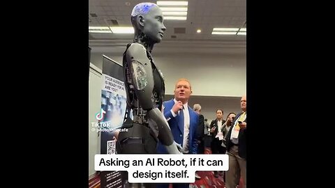 "When will AI Design Itself? Insightful Predictions from a Foreboding AI Robot!"